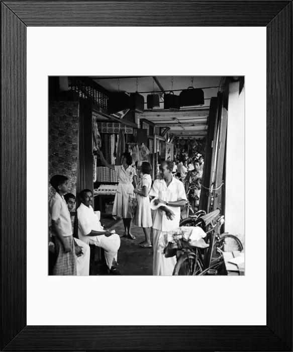 Framed Print : Two members of the WVS are busy acting as Mums Framed Print : Two members of the WVS are busy acting as Mums