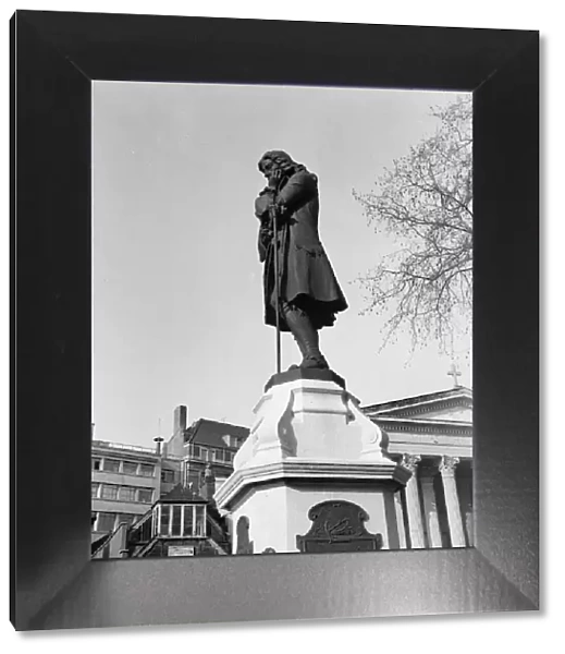 Statue of Edward Colston, English Slave Trader, merchant