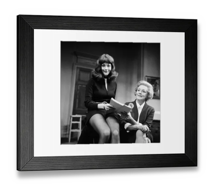 Framed Print : The stars of the new comedy entitles No Sex Please Framed Print : The stars of the new comedy entitles No Sex Please