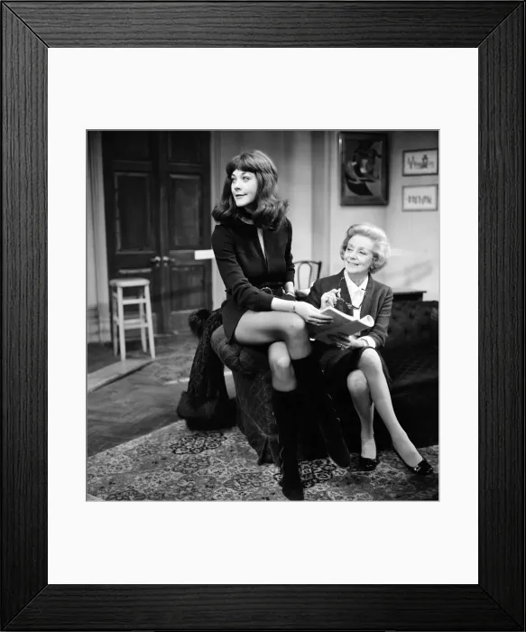 Framed Print : The stars of the new comedy entitles No Sex Please Framed Print : The stars of the new comedy entitles No Sex Please