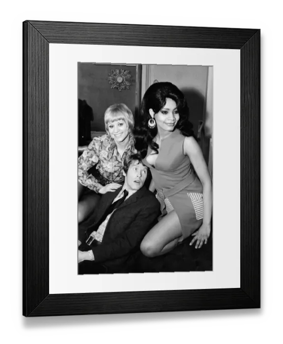 Framed Print : The stars of the new comedy entitles No Sex Please Framed Print : The stars of the new comedy entitles No Sex Please