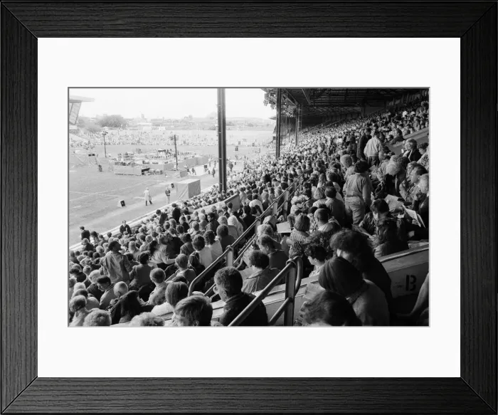 Framed Print : The audience at the Billy Graham, Mission Scotland event, Celtic Park, Glasgow, Scotland Framed Print : The audience at the Billy Graham, Mission Scotland event, Celtic Park, Glasgow, Scotland
