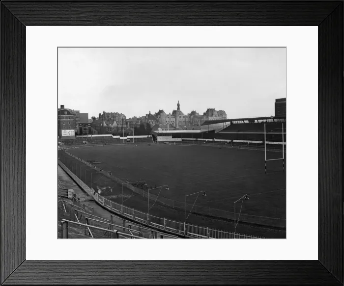 Framed Print : Cardiff Arms Park, Wales, Sunday 25th November 1956 Framed Print : Cardiff Arms Park, Wales, Sunday 25th November 1956