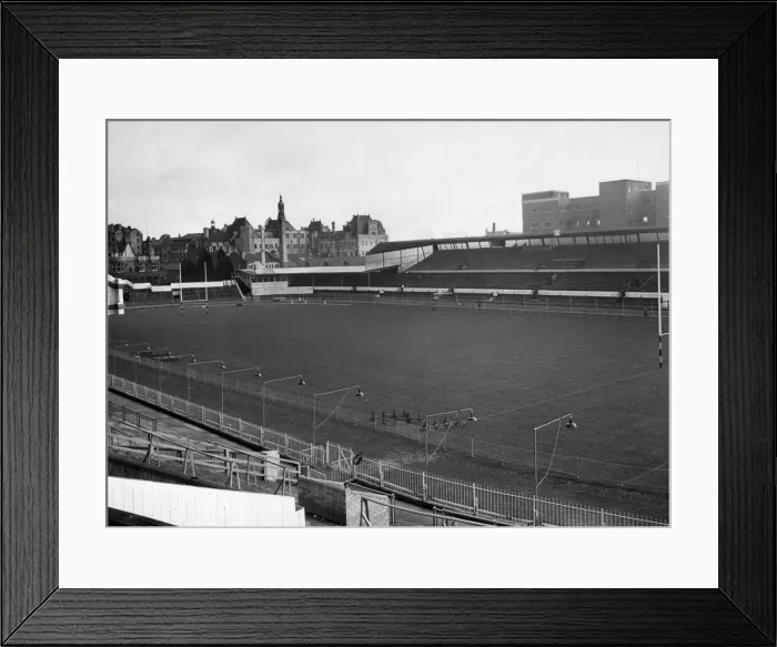 Framed Print : Cardiff Arms Park, Wales, Sunday 25th November 1956