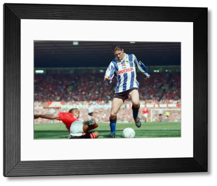 Framed Print : Manchester United v Sheffield Wednesday at Old Trafford Framed Print : Manchester United v Sheffield Wednesday at Old Trafford