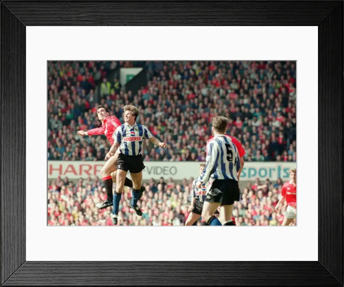Framed Print : Manchester United v Sheffield Wednesday at Old Trafford Framed Print : Manchester United v Sheffield Wednesday at Old Trafford