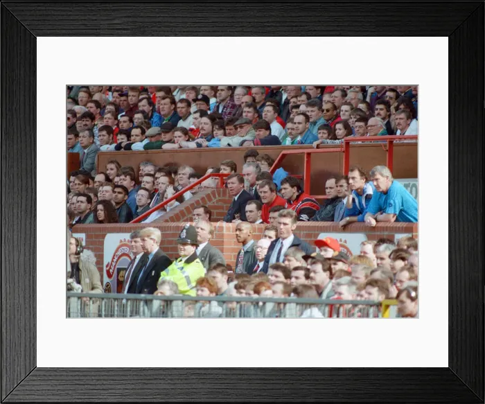 Framed Print : Manchester United v Sheffield Wednesday at Old Trafford