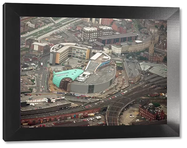 Aerial view of the Centre for Life, Newcastle. But to be opened in May 2000