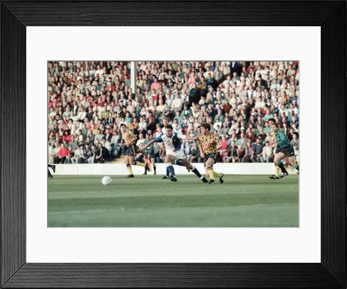 Framed Print : Blackburn Rovers 1-0 Arsenal, Premier League match at Ewood Park, Blackburn Framed Print : Blackburn Rovers 1-0 Arsenal, Premier League match at Ewood Park, Blackburn