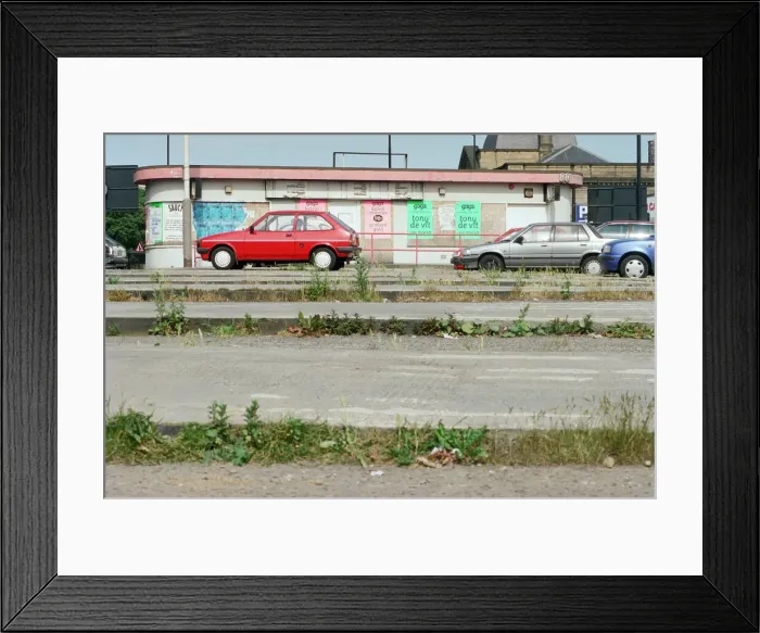 Framed Print : The Cattle Market in Newcastle. 24th June 1996