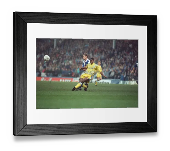 Framed Print : Blackburn Rovers 3 - 1 Leeds United, Premier League match at Ewood Park. Alan Shearer Framed Print : Blackburn Rovers 3 - 1 Leeds United, Premier League match at Ewood Park. Alan Shearer