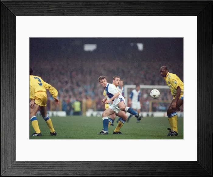 Framed Print : Blackburn Rovers 3 - 1 Leeds United, Premier League match at Ewood Park. Alan Shearer Framed Print : Blackburn Rovers 3 - 1 Leeds United, Premier League match at Ewood Park. Alan Shearer
