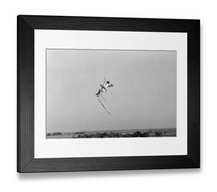 Framed Print : Actor Michael Crawford pictured during filming of a Christmas special of the BBC