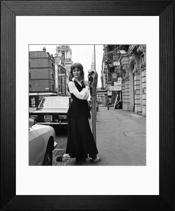 Framed Print : Actress Michele Dotrice, one of the stars of the new BBC comedy Framed Print : Actress Michele Dotrice, one of the stars of the new BBC comedy