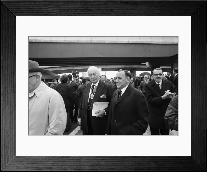 Framed Print : The opening of the Gravelly Hill Interchange, also known as Spaghetti Junction Framed Print : The opening of the Gravelly Hill Interchange, also known as Spaghetti Junction