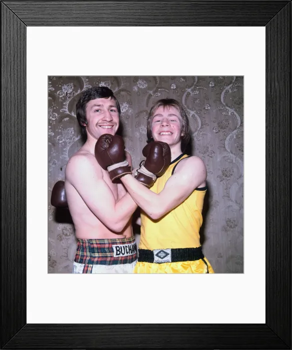 Framed Print : Ken Buchanan boxer January 1976 Douglas Reid amateur boxer Framed Print : Ken Buchanan boxer January 1976 Douglas Reid amateur boxer