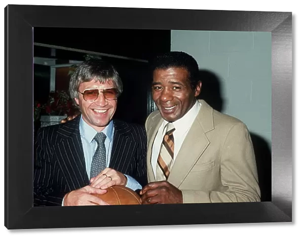 Ken Buchanan & Floyd Patterson boxers October 1986