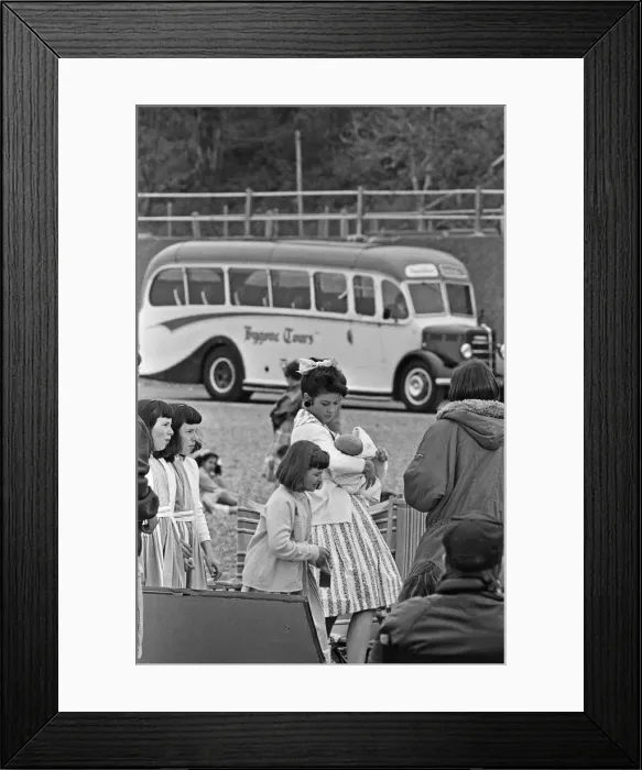Framed Print : Darling Buds of May filming in Folkestone 31st May 1991 Framed Print : Darling Buds of May filming in Folkestone 31st May 1991