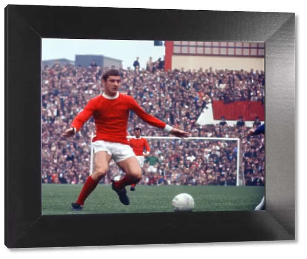 Brian Kidd, Manchester United, Match Action, 1969  /  70 Season