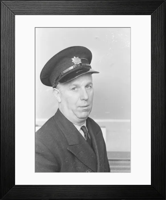 Framed Print : Saffron Walden Firemen 1970, Robert (Bob) Howlett Framed Print : Saffron Walden Firemen 1970, Robert (Bob) Howlett