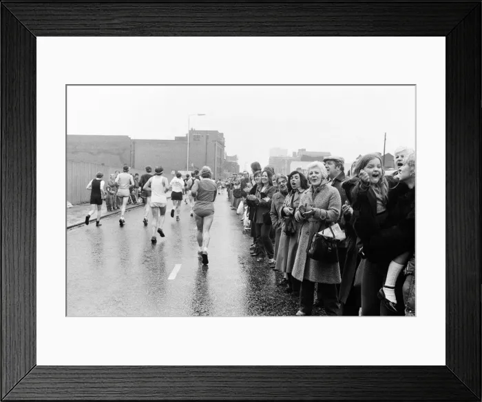 Framed Print : London Marathon 1981, Sponsored by Gillette, Sunday 29th March 1981