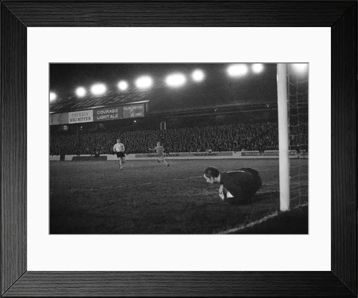 Framed Print : Reading v Watford. Final Score 1-0 to Watford. Elm Park, Reading, Berkshire