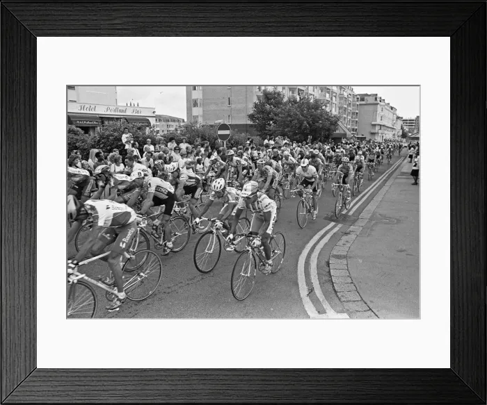 Framed Print : Stage Four of the Tour de France from Dover to Brighton Framed Print : Stage Four of the Tour de France from Dover to Brighton