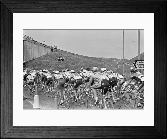 Framed Print : Stage Four of the Tour de France from Dover to Brighton Framed Print : Stage Four of the Tour de France from Dover to Brighton