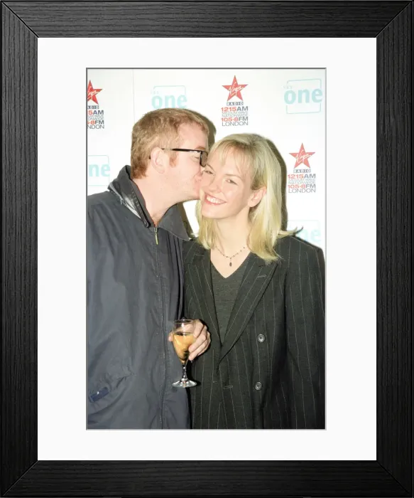 Framed Print : Chris Evans and Elisabeth Murdoch at the launch of his Virgin Radio Breakfast Show on Sky Framed Print : Chris Evans and Elisabeth Murdoch at the launch of his Virgin Radio Breakfast Show on Sky