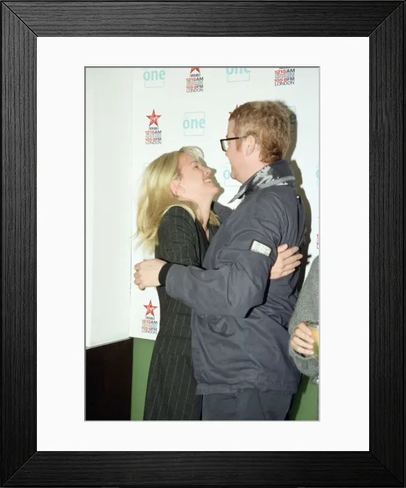 Framed Print : Chris Evans and Elisabeth Murdoch at the launch of his Virgin Radio Breakfast Show on Sky Framed Print : Chris Evans and Elisabeth Murdoch at the launch of his Virgin Radio Breakfast Show on Sky