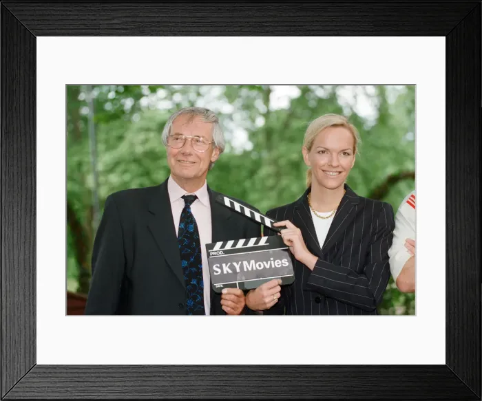 Framed Print : Elisabeth Murdoch, daughter of Rupert Murdoch, and General Manager for Broadcasting for Framed Print : Elisabeth Murdoch, daughter of Rupert Murdoch, and General Manager for Broadcasting for