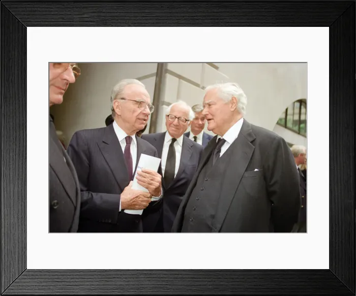 Framed Print : Memorial service for former Daily Mail editor Sir David English Framed Print : Memorial service for former Daily Mail editor Sir David English