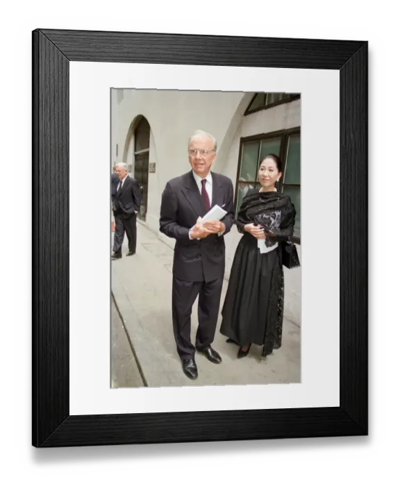 Framed Print : Memorial service for former Daily Mail editor Sir David English Framed Print : Memorial service for former Daily Mail editor Sir David English