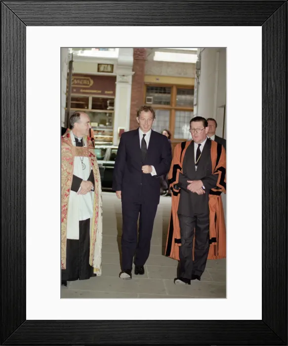 Framed Print : Memorial service for former Daily Mail editor Sir David English Framed Print : Memorial service for former Daily Mail editor Sir David English