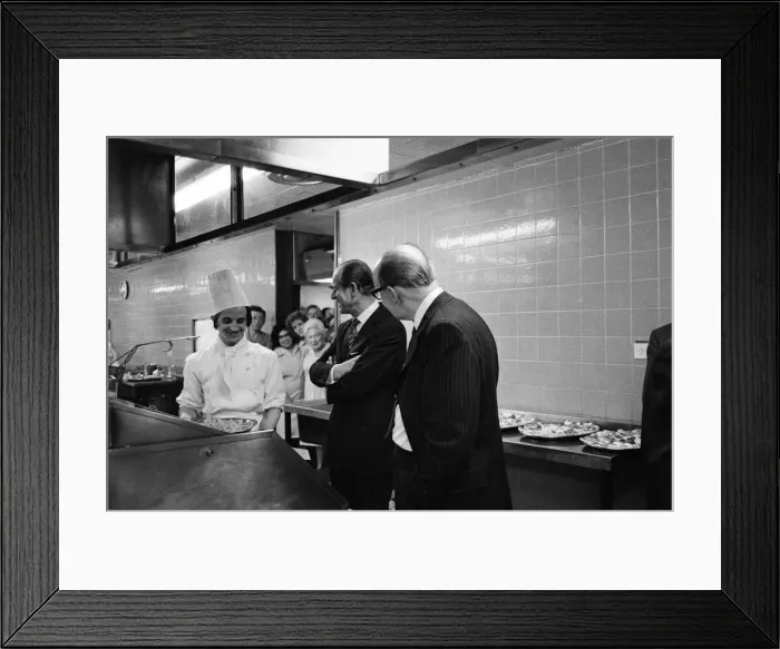 Framed Print : Prince Philip, Duke of Edinburgh, visits the offices of the Daily Mirror, Holborn office Framed Print : Prince Philip, Duke of Edinburgh, visits the offices of the Daily Mirror, Holborn office