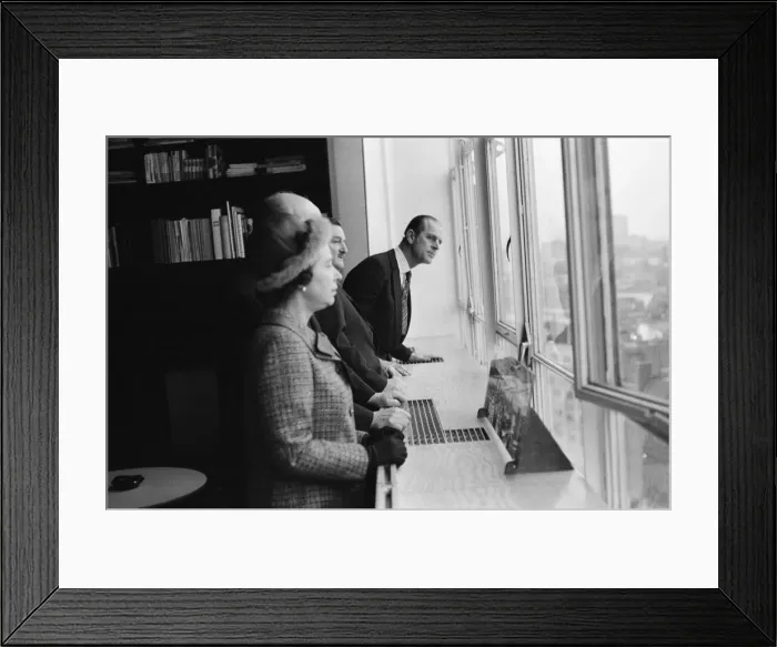 Framed Print : Queen Elizabeth II and Prince Philip, Duke of Edinburgh Framed Print : Queen Elizabeth II and Prince Philip, Duke of Edinburgh