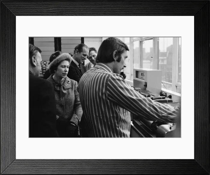 Framed Print : Queen Elizabeth II and Prince Philip, Duke of Edinburgh Framed Print : Queen Elizabeth II and Prince Philip, Duke of Edinburgh