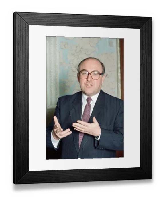 Framed Print : Labour Leader John Smith. 1st February 1994