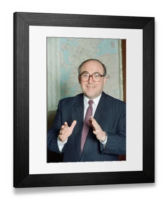 Framed Print : Labour Leader John Smith. 1st February 1994 Framed Print : Labour Leader John Smith. 1st February 1994