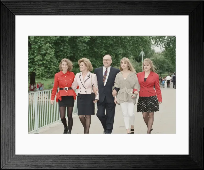 Framed Print : New Leader of the Labour Party John Smith takes a post-election walk through London Framed Print : New Leader of the Labour Party John Smith takes a post-election walk through London
