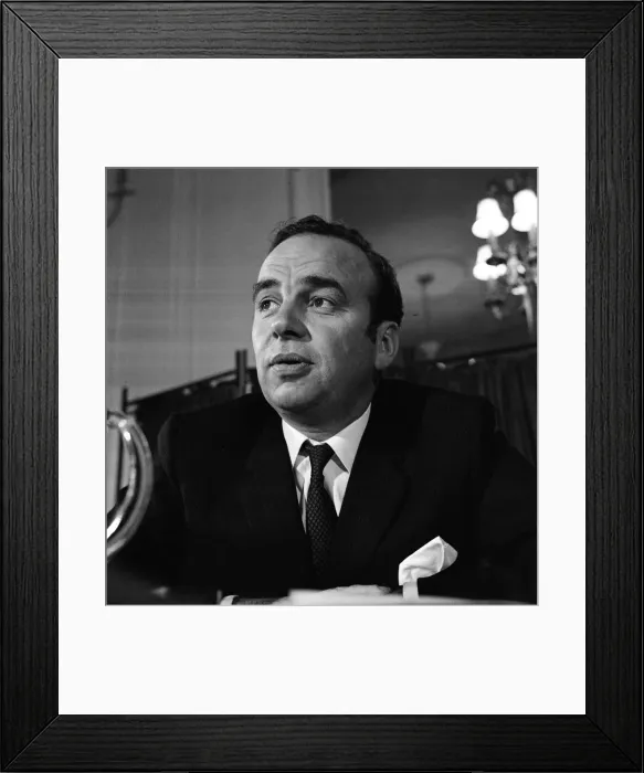 Framed Print : Rupert Murdoch, News of the World takeover bid. 24th October 1968 Framed Print : Rupert Murdoch, News of the World takeover bid. 24th October 1968