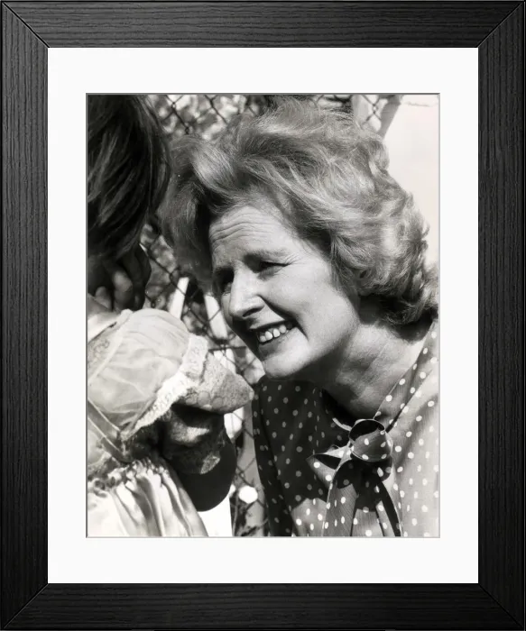 Framed Print : MARGARET THATCHER. PICTURED IN 1976 Framed Print : MARGARET THATCHER. PICTURED IN 1976