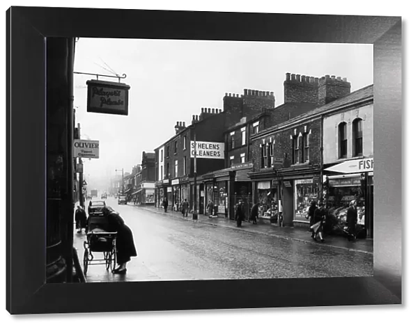Liverpool Road, St Helens, Merseyside, 23rd December 1958