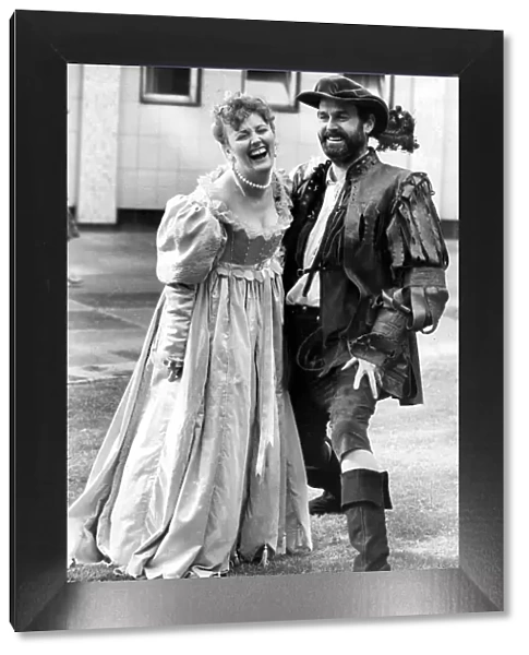 John Cleese and Sarah Badel at Taming of the Shrew photocall - June 1980