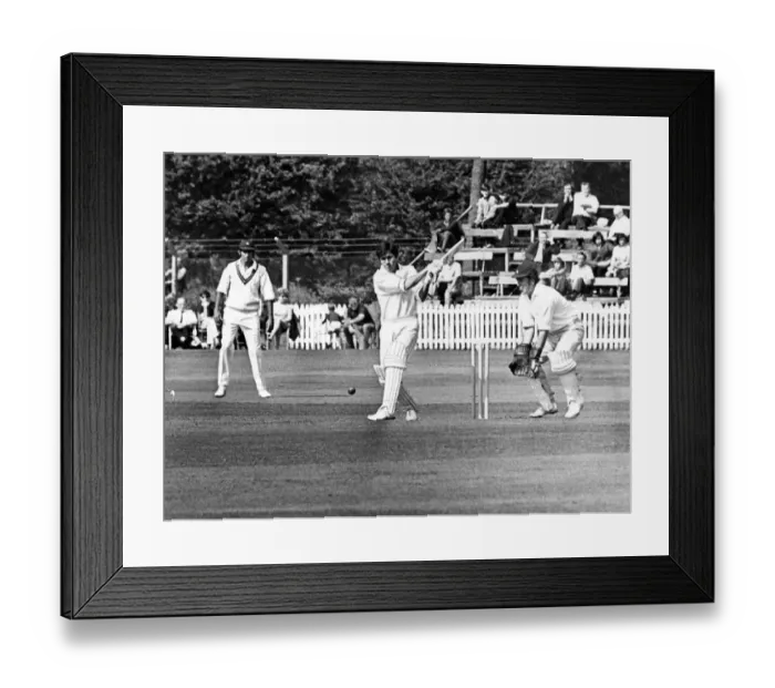 Framed Print : Sport - Cricket - Glamorgan CCC - Majid Khan, Glamorgan