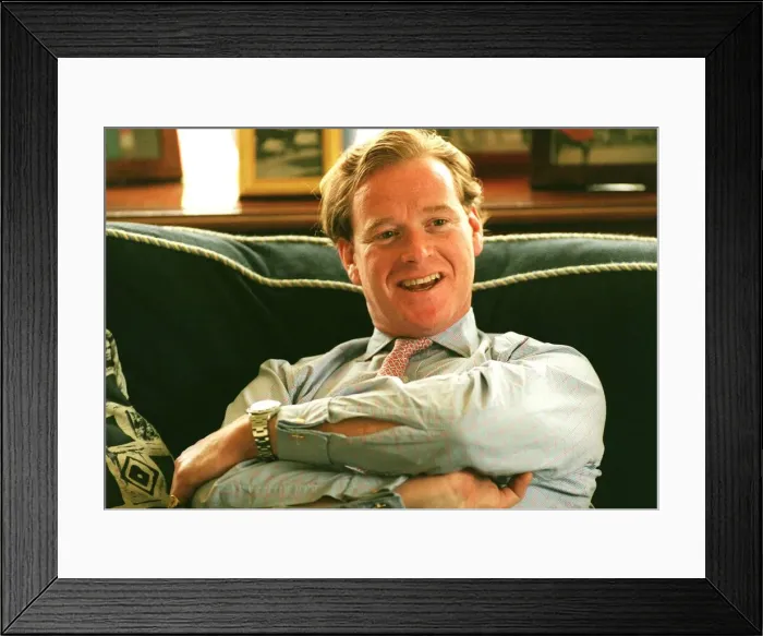 Framed Print : James Hewitt at home. Pix. by John Downing. ----- JAMES HEWITT Framed Print : James Hewitt at home. Pix. by John Downing. ----- JAMES HEWITT