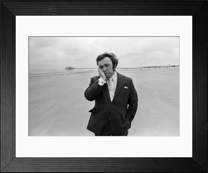 Framed Print : Les Dawson near his home at home at Lytham St Annes, Lancashire. 6th October 1972 Framed Print : Les Dawson near his home at home at Lytham St Annes, Lancashire. 6th October 1972