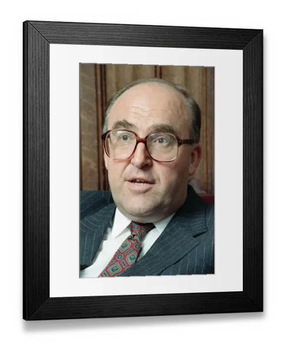 Framed Print : John Smith, the new leader of the Labour Party, in his office at Parliament Framed Print : John Smith, the new leader of the Labour Party, in his office at Parliament