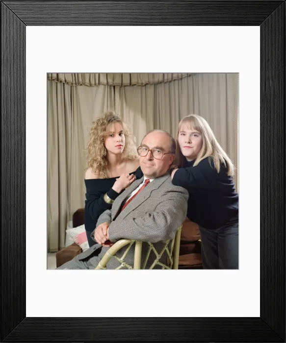 Framed Print : Shadow Chancellor of the Exchequer John Smith MP at home in Edinburgh with his family Framed Print : Shadow Chancellor of the Exchequer John Smith MP at home in Edinburgh with his family