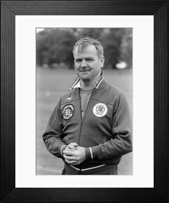 Framed Print : England Womens Football Team, pictured during training session ahead of their